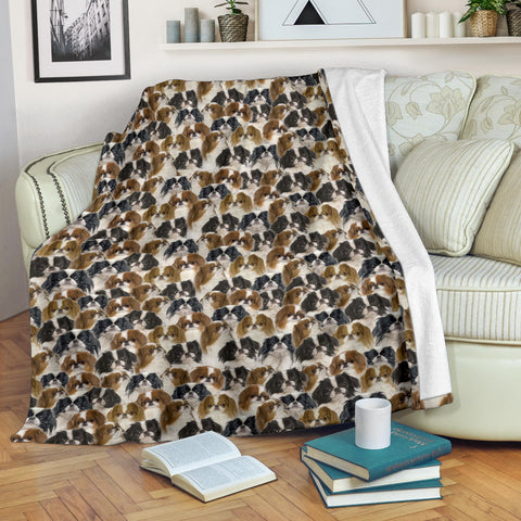 Japanese Chin Full Face Blanket