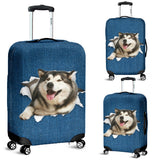 Alaskan Torn Paper Luggage Covers