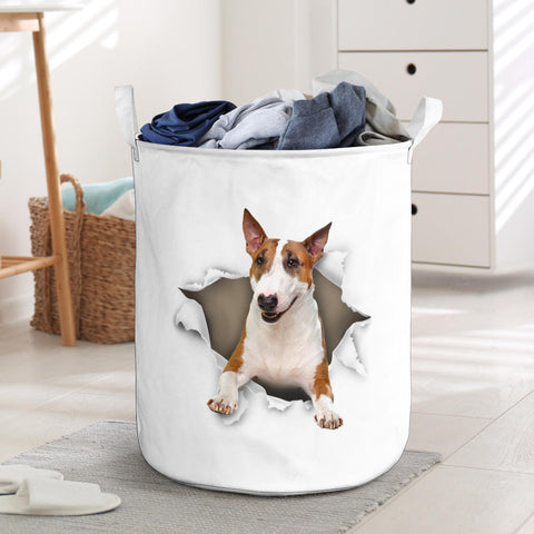 Bull Terrier1 - Tornpaper - LB