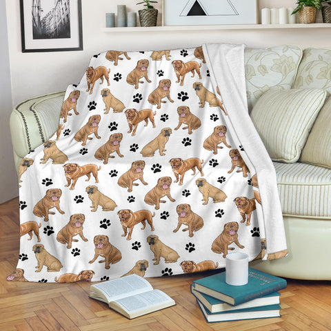 Boerboel Paw Blanket