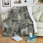 Beauceron Camo Blanket