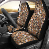 Rough Collie Full Face Car Seat Covers