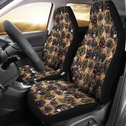 Leonberger Full Face Car Seat Covers