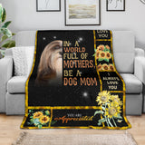 Lhasa Apso-A Dog Mom Blanket