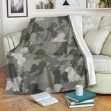 Bichon Frise Camo Blanket