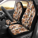 Portuguese Podengo Full Face Car Seat Covers