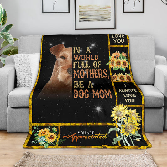 Irish Terrier-A Dog Mom Blanket