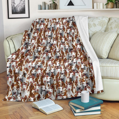 Ibizan Hound Full Face Blanket