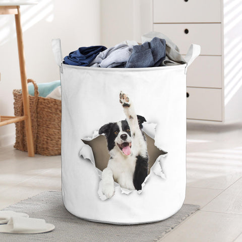 Border Collie2 - Tornpaper - LB