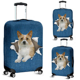 Portuguese Podengo Torn Paper Luggage Covers