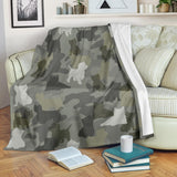 West Highland White Terrier Camo Blanket