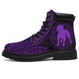 American Staffordshire Terrier Mandala All-Season Boots