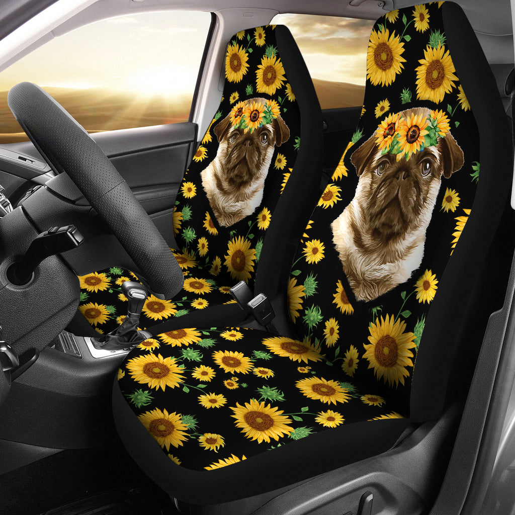 Pug Car Seat Covers