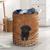 Black Toy Poodle - Rattan - LB