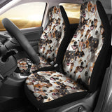 Jack Russell Terrier Full Face Car Seat Covers