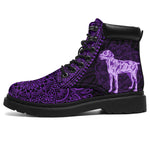 German Wirehaired Pointer Mandala All-Season Boots