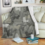 Shih Tzu Camo Blanket