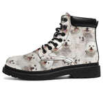 Bichon Frise Full Face All-Season Boots