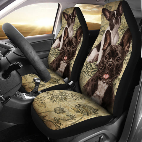 French Bulldog - Car Seat Covers