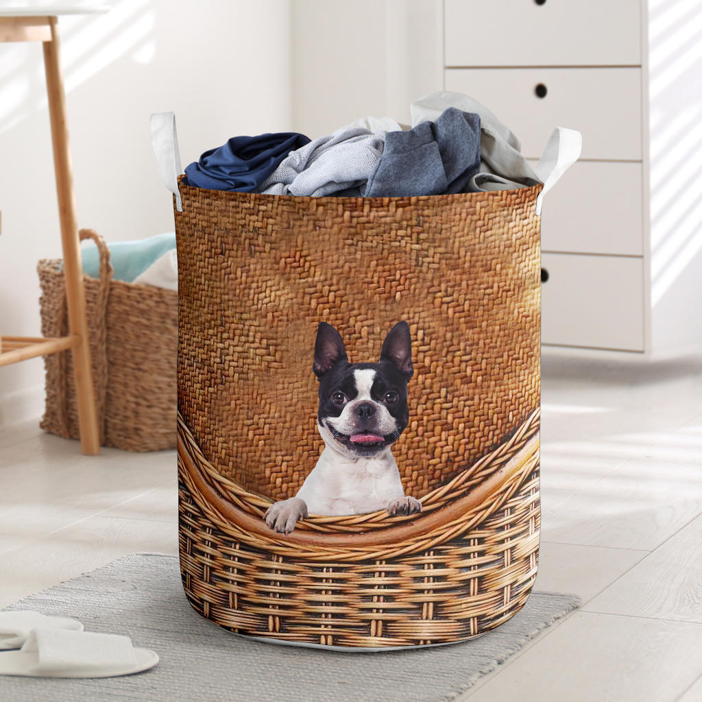 Boston Terrier - Rattan - LB