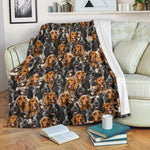 English Cocker Spaniel 1 Full Face Blanket