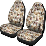 Clumber Spaniel Full Face Car Seat Covers