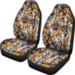 Saluki Full Face Car Seat Covers