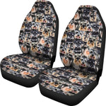 Schnauzer Full Face Car Seat Covers