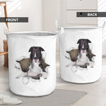 Borzoi - Tornpaper - LBBorzoi - Tornpaper - LB