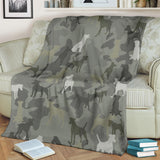 Smooth Fox Terrier Camo Blanket