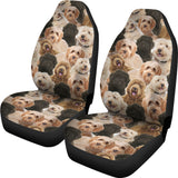 Labradoodle Full Face Car Seat Covers