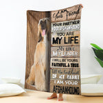 AfghanHound-Your Partner Blanket