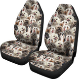 Lhasa Apso Full Face Car Seat Covers