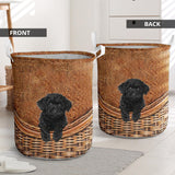 Black Toy Poodle - Rattan - LB