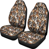 Boxer Full Face Car Seat Covers