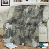 Irish Setter Camo Blanket