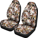 American Bulldog 1 Full Face Car Seat Covers