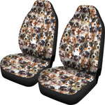 Australian Shepherd Full Face Car Seat Covers