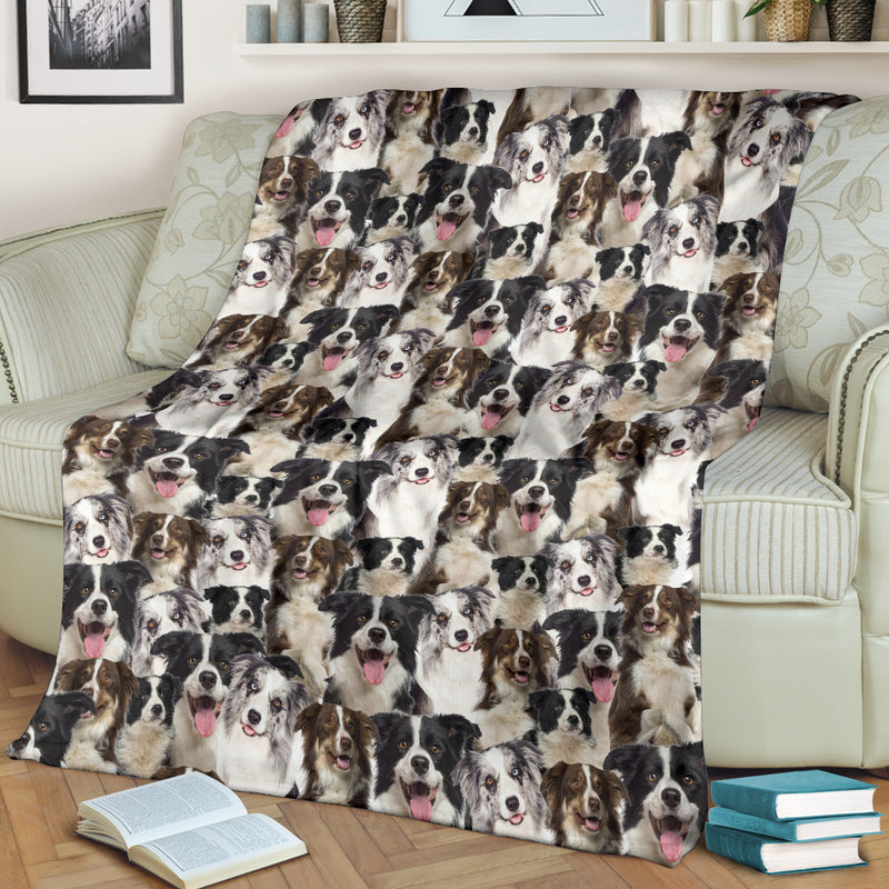 Border Collie - Blanket - 1358