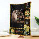 Lhasa Apso-A Dog Mom Blanket