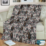 English Setter Full Face Blanket