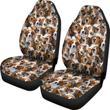 Treeing Walker Coonhound Full Face Car Seat Covers