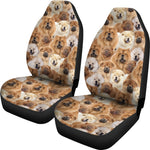 Chow Chow Full Face Car Seat Covers