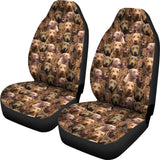 Chesapeake Bay Retriever Full Face Car Seat Covers