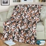 Bull Terrier Full Face Blanket