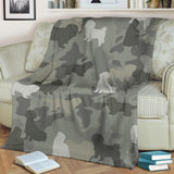 Shih Tzu Camo Blanket