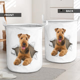 Airedale Terrier-Tornpaper-LB