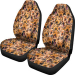 Airedale Terrier Full Face Car Seat Covers