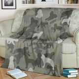 Lagotto Romagnolo Camo Blanket