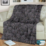 Black Russian Terrier Full Face Blanket